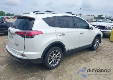 2017 Toyota Rav4 Hybrid Limited из США, поврежденный, VIN JTMDJREV0HD097972